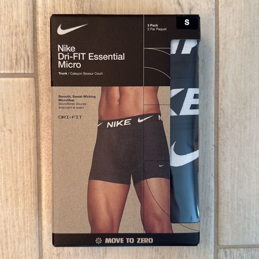 Nike Dri-Fit Essential Micro 3-Pack Trunk